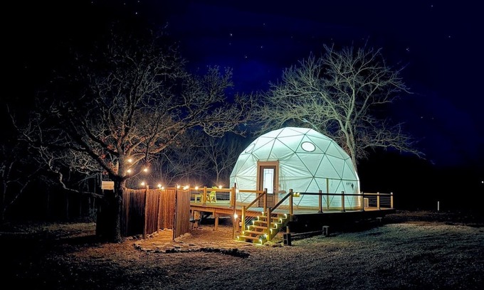 Madill Casa | Romantic couples getaway dome 2hrs from DFW/OKC