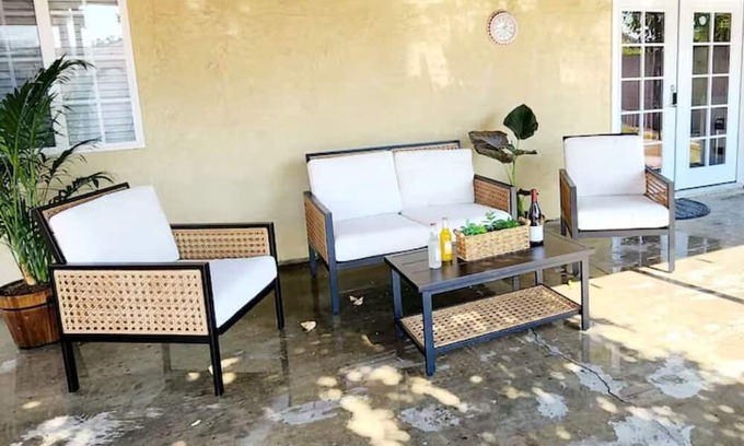 Baldwin Park Casa | Remodeled 3-bedroom 2-bathroom private entrance, a king-sized bed free parking!1