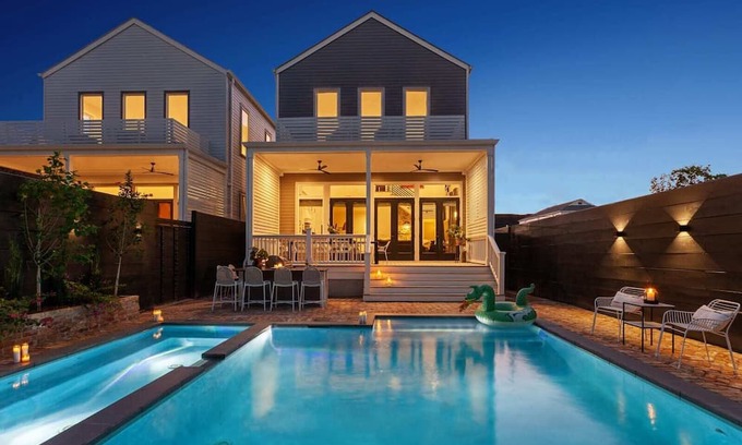 Lower Garden District Casa | New Stylish Renovation | Heated Pool & Hot Tub