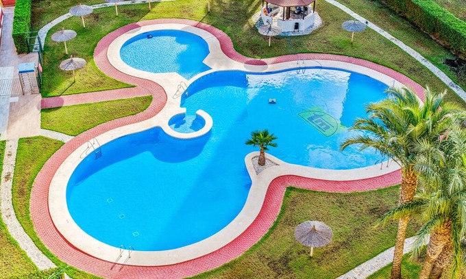 San Javier Apartamento | Apartment 'Puerto Mar I Bloque 5 9-5' with Shared Pool, Shared Terrace and Wi-Fi