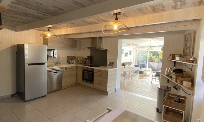 Les Moutiers-en-Retz Casa | Villa Les Moutiers-en-Retz, 2 bedrooms, 6 persons