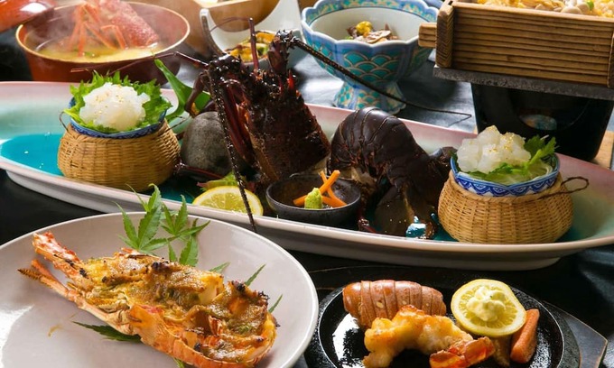 Minamikyushu Casa | Exquisite spiny lobster Half Board plan Nonsmoking Japanesestyle room with 14 tatami mats / Minamikyushu Kagoshima