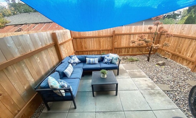 Carlton Apartamento | Cozy apartment in Carlton with Private patio, AC.