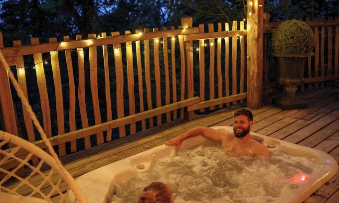 Clairac Cabina | Domaine de Pech et Lafon. Cabanes avec SPA privatif