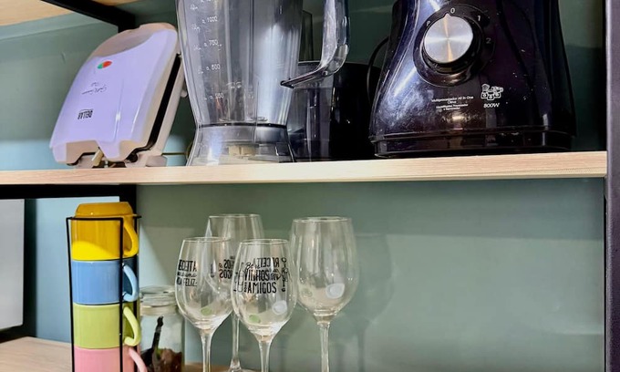 Centro Apartamento | Modern studio in the heart of Belo Horizonte! With rooftop and sauna (entire apartment)