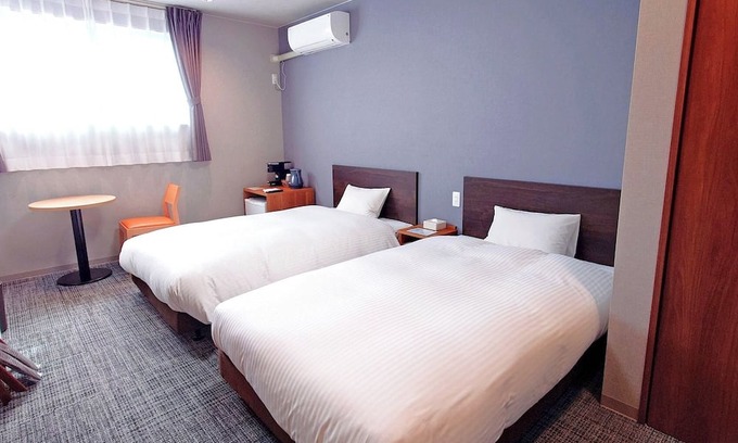 Onagawa Hotel | Nonsmoking main building Accessible twin barri / Oshika-gun Miyagi