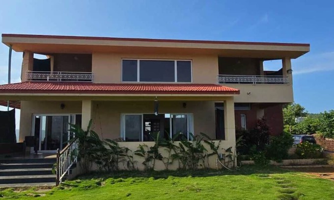 Mhsala Villa | AVISA is pet friendly 3 BHK luxury villa on a hilltop with sea view @ Diveagar