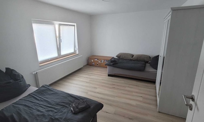 Bad Laasphe Apartamento | Vacation apartment for 3 people with garden view