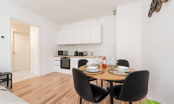 Csarnok negyed Apartamento | Brand New Apartment - 2 rooms-balcony -garage in delightful Budapest