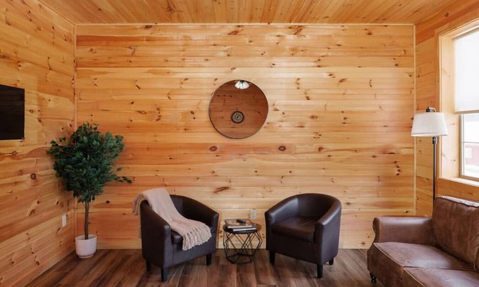 Bethlehem Cabina | Scenic 2-Bed Log Cabin Townhouse
