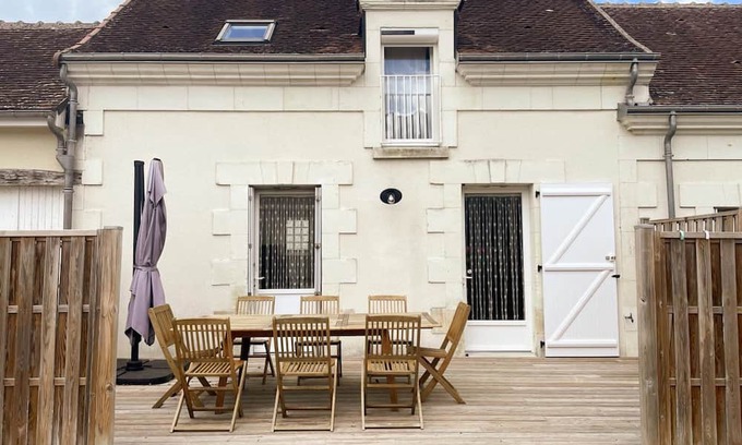 Meusnes Cabaña | Comfortable cottage with Wi-Fi, near Beauval Zoo and Loire castles