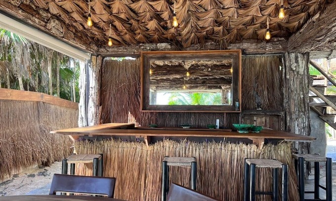 Solidaridad Cabina | 🌮 Casa Phoenix | Private Beachfront Estate 7 Bungalows + Chef